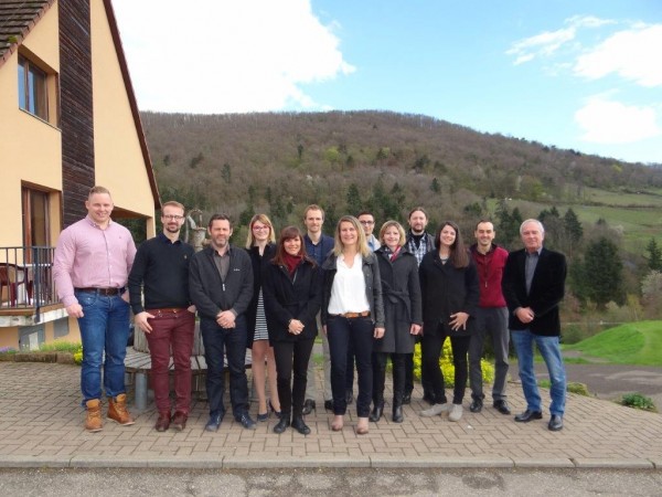 Les participants accompagnés par leur intervenant