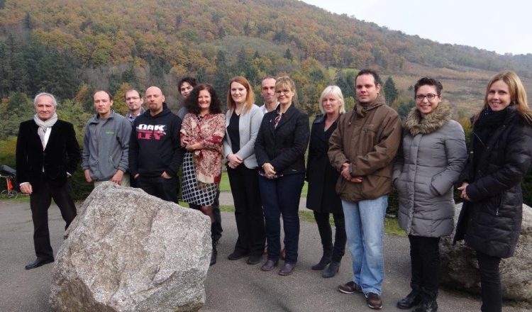 Les 12 participants et Bénédicte Bonnot-Bluntzer, Responsable de l'EDM
